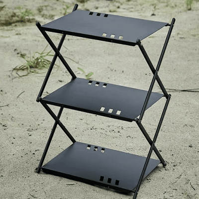 Étagères de rangement - OutdoorRack™ - Noir