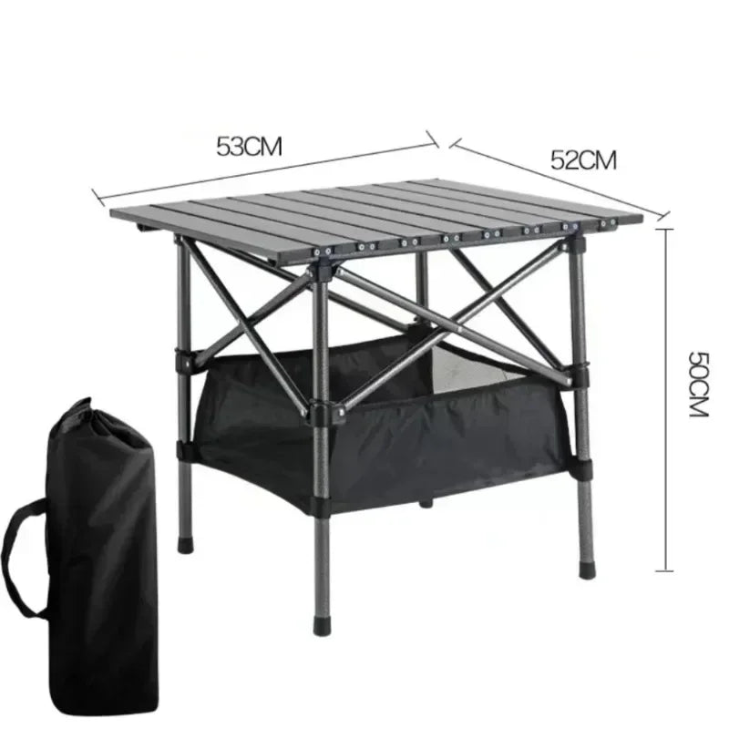 Table Pliante Camping - CampFlex™ - Noir
