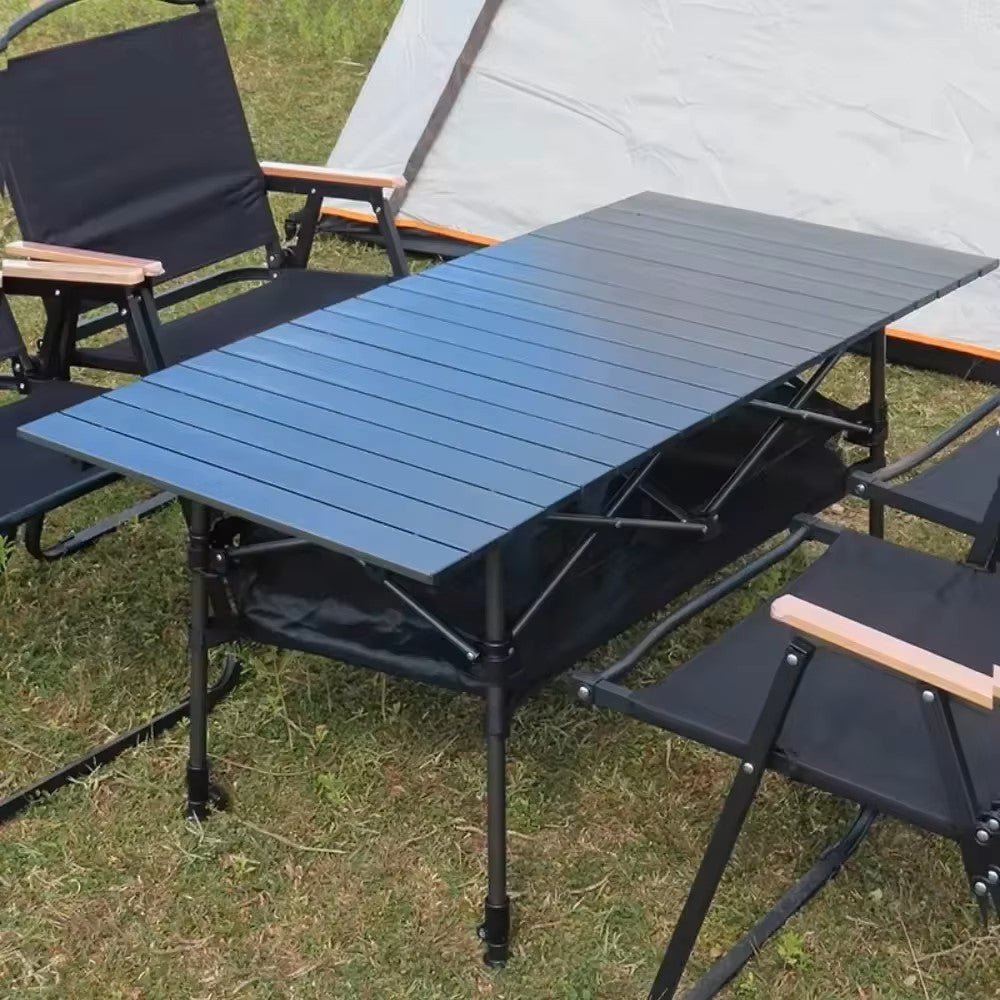 Table Pliante Camping - CampFlex™ - Noir