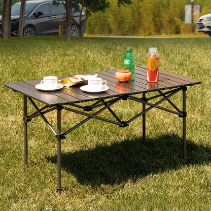 Table Pliante Camping - CampFlex™ - Noir