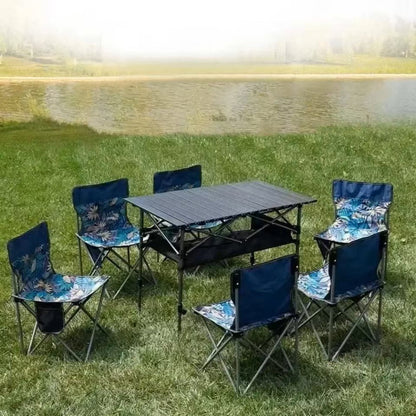 Table Pliante Camping - CampFlex™ - Noir