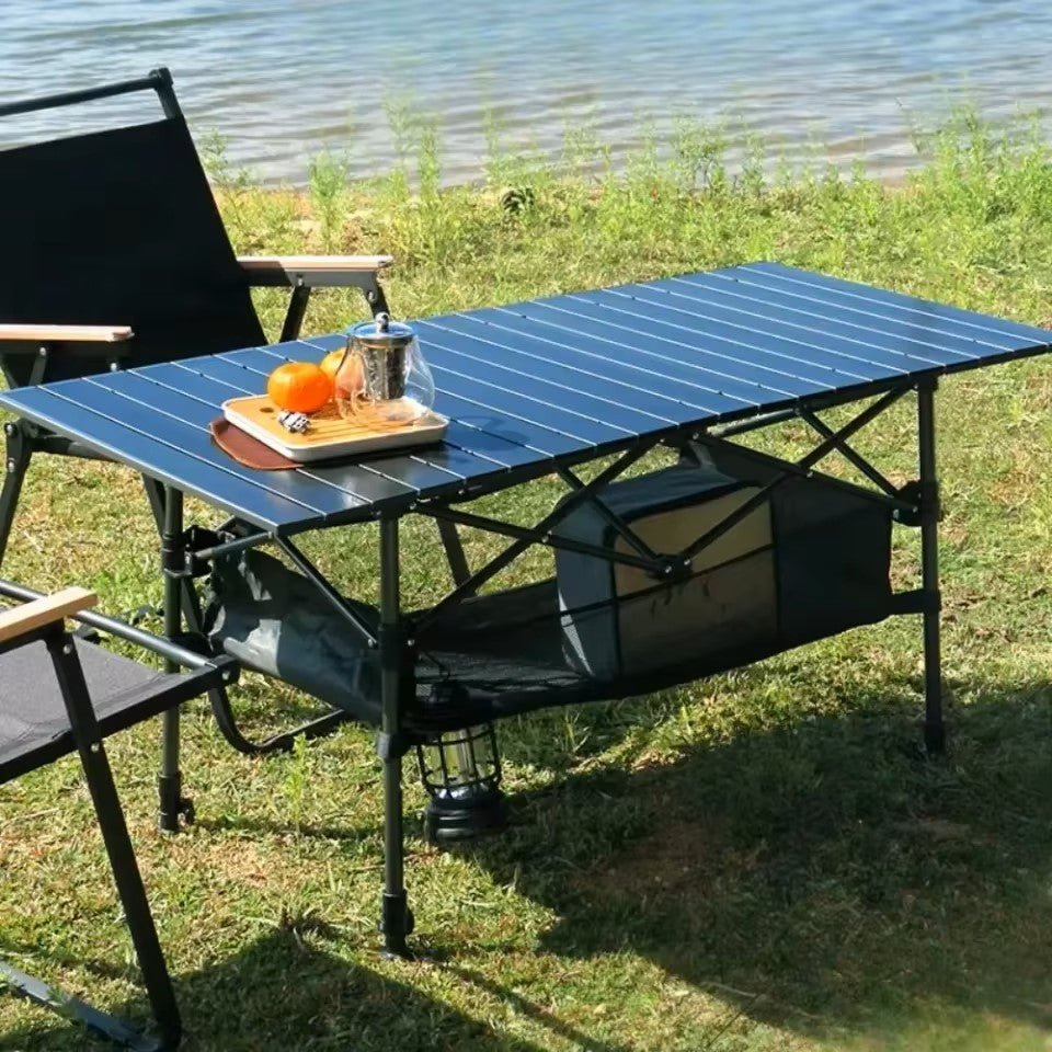 Table Pliante Camping - CampFlex™ - Noir
