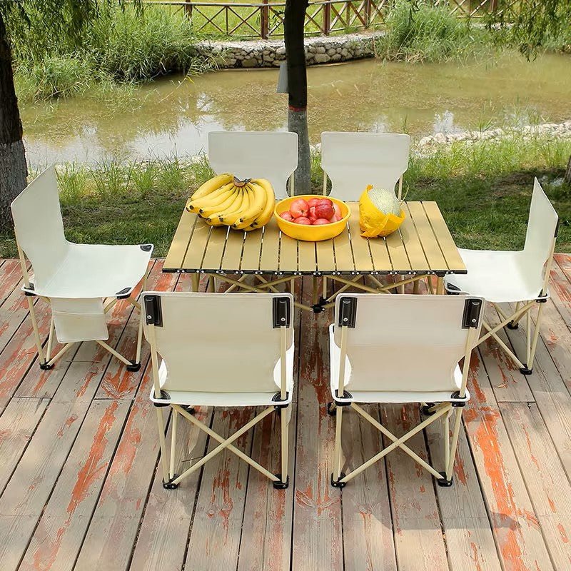 Table Pliante Camping - CampFlex™ - Beige