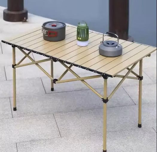 Table Pliante Camping - CampFlex™ - Beige