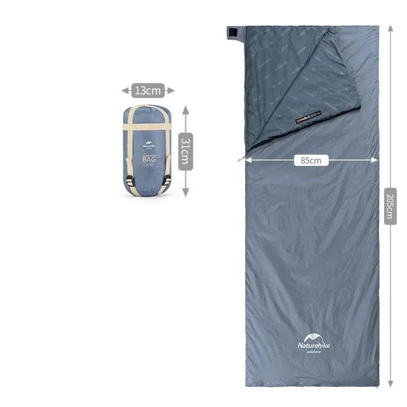 Sac de couchage - CampingSleepingBag™ - Bleu - Camping Portable