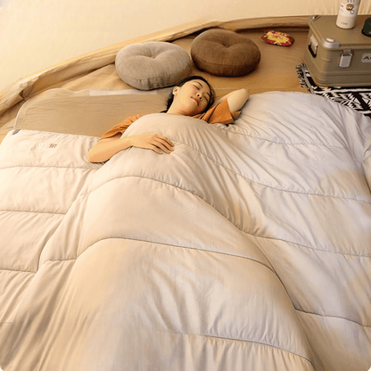 Sac de couchage - HikingSleepingbag™ - Marron Clair - Camping Portable